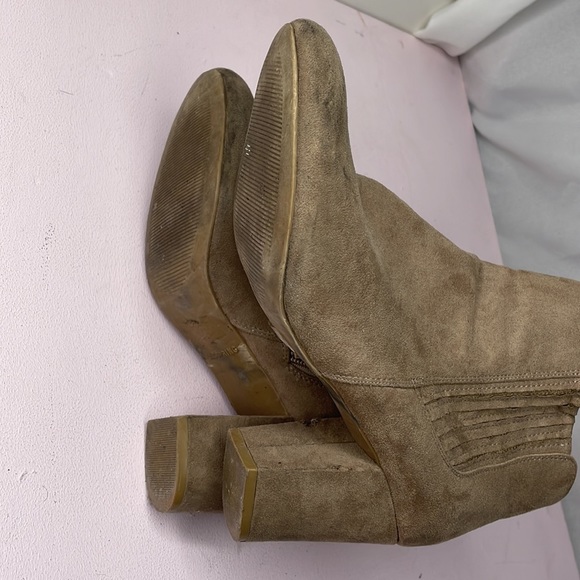 Faux Suede Ankle Booties - Picture 4 of 4